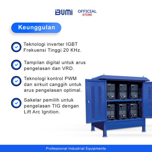 MMA DC IGBT Inverter - Weldking Racking 6 - ZX7-400