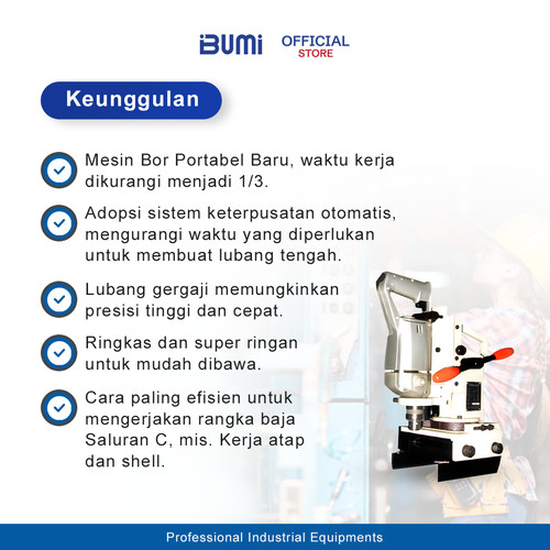 Portable Magnetic Drill - Atra Mini Ace AM 18
