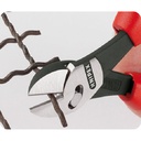 Knipex - Tang Potong Diagonal Tuas Tinggi 200 mm - Black Polished
