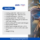 Gas Cutting Machine  - Kobewel KC 2 H beam