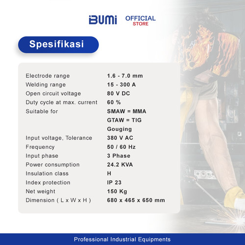 Mesin Las – KA 302 – Kobewel