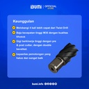 Matabor Kobecut HSS O 27 s/d 31, max. tebal 50 mm.
