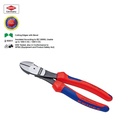 Knipex - Tang Potong Diagonal Tuas Tinggi 200 mm - Black Polished