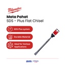 Milwaukee Accessories - Mata Pahat, SDS - Plus Flat Chisel