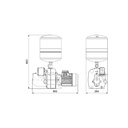 Grundfos J.P Basic 7 Semi Jet Pump 60 M