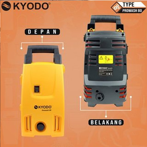 Jet Cleaner Mesin Cuci Motor Mobil AC Otomatis Kyodo Prowash 80