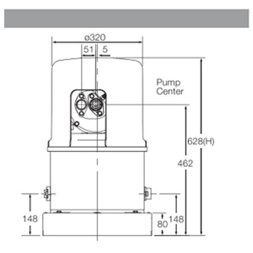 Pompa Jetpump HITACHI DTP 300 GX