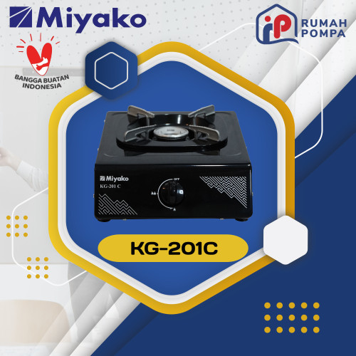 Kompor Gas 1 Tungku Miyako KG-201C