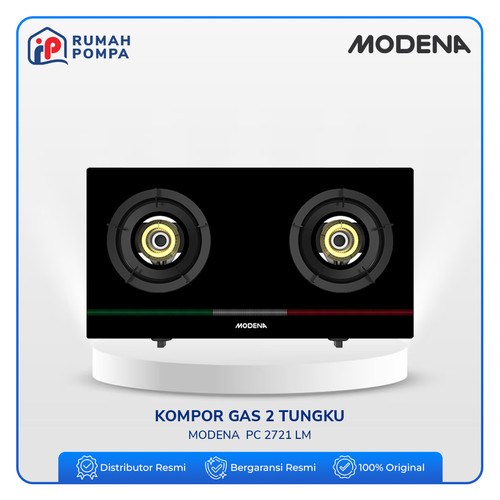 Kompor Gas 2 Tungku Modena PC 2721 LM
