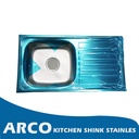 KITCHEN SINK 7540 | BAK TEMPAT CUCI PIRING STAINLESS STEEL
