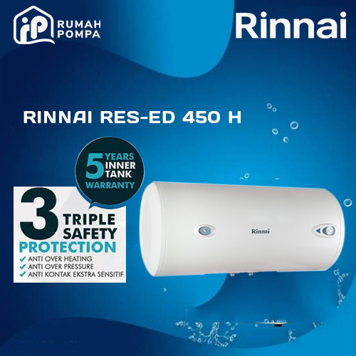 Water Heater Rinnai RES-ED 450H-W | 50 Liter