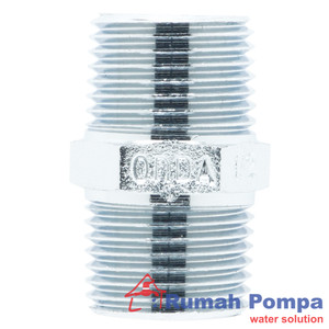 Doubel Neple Onda 1/2 Chrome