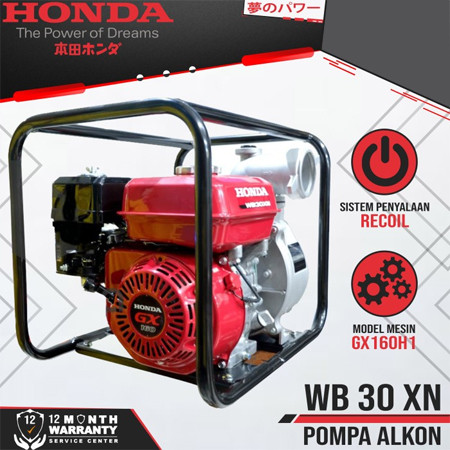 Pompa Alkon | Pompa irigasi | Pompa Air Sawah Honda WB 30 XN-NF- 280
