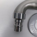 Keran Taman Stainles 1/2" | Wall Tap