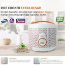 Rice Cooker 3 Liter Kirin KRC 188