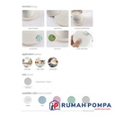 Tatakan Gelas Anti Bakteri | Diatomite Coaster | Waterplus DCR 101