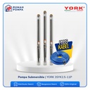 SUBMERSIBLE YORK 3SYK2.5-11P 0.5HP Plus Kabel