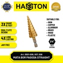 Hasston Mata Bor Pagoda Spiral Multi / Hss Titanium Coated (0501)