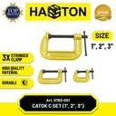 Hasston Alat Jepit Catok C / C-Clamp Klem C Kuning (0760)