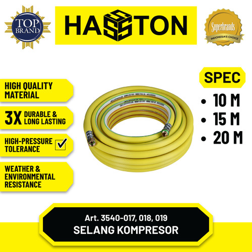 Hasston Selang Kompresor / Selang Angin Compressor + Connector (3540)