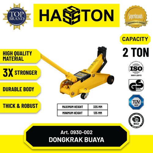 Hasston Dongkrak Buaya 2Ton / Hydraulic Floor Jack (0930-002)