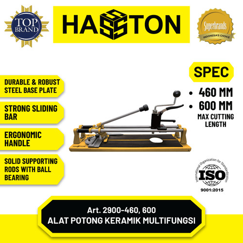 Hasston Pemotong Keramik 3 in 1(600mm) / Granite Tile Cutter(2900-600)