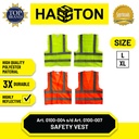 Hasston Safety Vest Size L / Rompi Keselamatan Orange (0100-006)