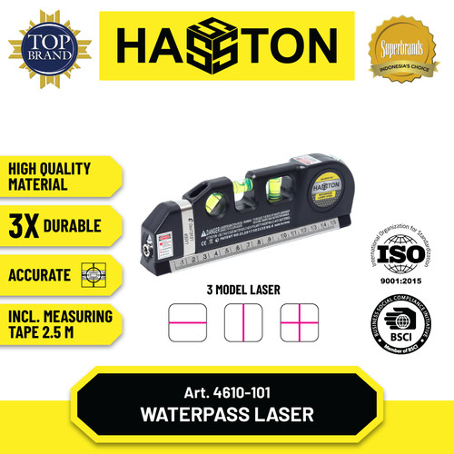 Hasston Waterpass Digital Laser Level 3 in 1 (4610-101)