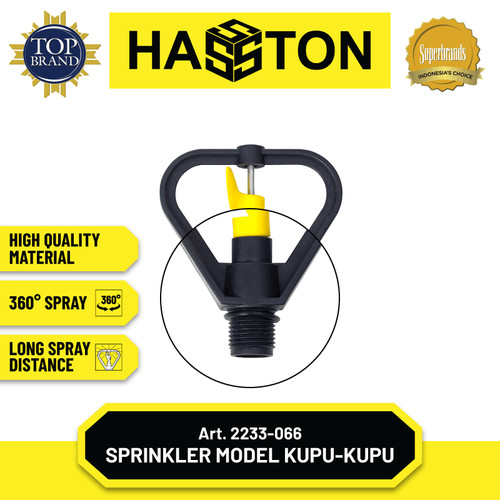 Hasston Sprinkler Model Kupu-Kupu / Semprotan Air Taman / Butterfly Sprinkler (2233-066)