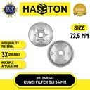 Hasston Kunci Oli Filter Mangkok 64mm / Oil Filter Wrench (1900-007)