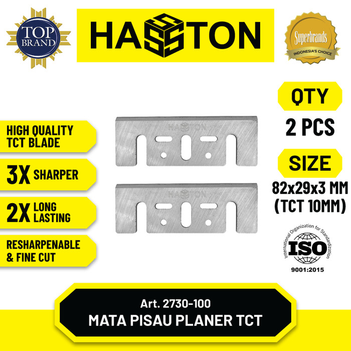 Hasston Mata Pisau Serut Planer TCT 7mm / Planer Blade TCT (2731-100)
