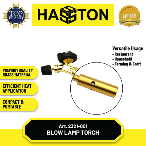 Hasston Kompor Bakar / Blow Lamp Torch Super / Propane Gas (2321-001)