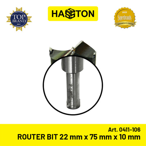 Hasston Hinge Boring Bit 22mm / Forstner Bit Carbide Tipped (0411-106)