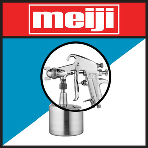 MEIJI Spray Gun Poles Tabung Bawah F-75S / Alat Semprot Cat (3810-075)