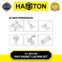 Hasston Siku Las Magnet 4'' / Arrow Magnetic Welding Holder (3910-007)