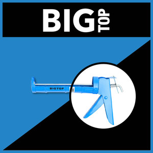 BIG TOP Caulking Gun 9" / Alat Tembak Lem Silicone (1372-301)