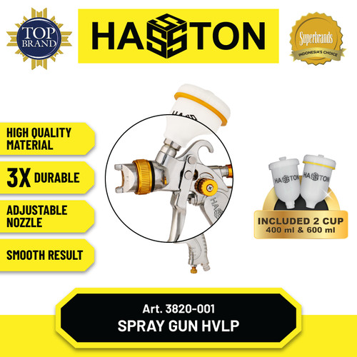 Hasston Spray Gun HVLP / Alat Semprot Cat HVLP (3820-001)
