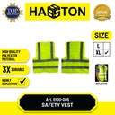 Hasston Safety Vest Size L / Rompi Keselamatan Orange (0100-006)