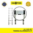 Hasston Tangga Aluminium / Tangga Lipat Teleskopik 2m (4484-001)