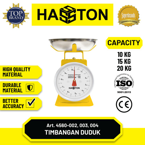 Hasston Timbangan Duduk Manual Jarum /Timbangan Vietnam /Scales (4560)