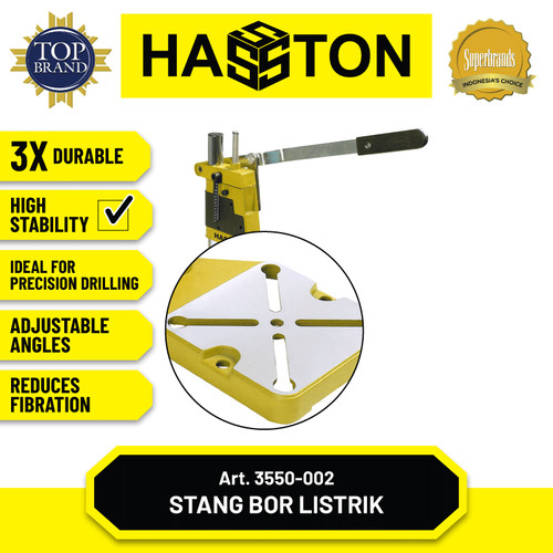 Hasston Stang Bor Listrik / Dudukan Mesin Bor / Drill Stand (3550-002)