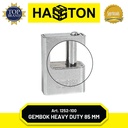 Hasston Gembok Chrome 80mm / G.Balok / Padlock Heavy Duty (1252-100)