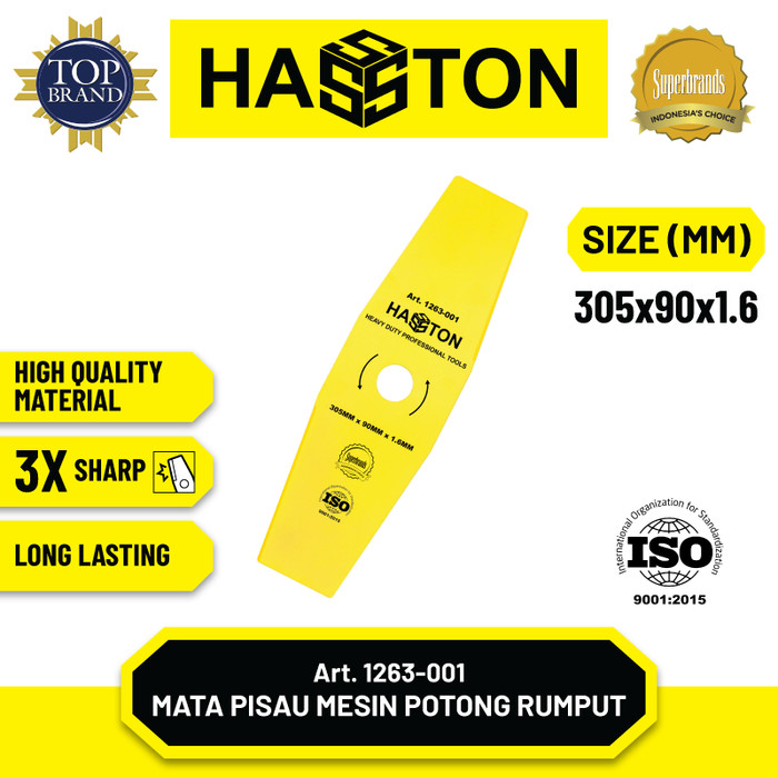 Hasston Mata Pisau Potong Rumput 305X90mm (1263-001)