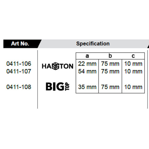 Hasston Hinge Boring Bit 22mm / Forstner Bit Carbide Tipped (0411-106)