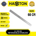 Hasston Meteran Baja Stainless 30cmx0.8mm / Penggaris Baja (2360-030)