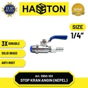 Hasston Stop Kran Angin 1/4'' / Stop Kran Kompresor (3950-103)