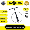 Kunci Sok T set Hasston - Paket Kunci Sok T 8 10 12 14 - Sok T Set