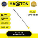 Hasston Mata Bor Kayu Panjang 2 Fungsi 1/2” x 500 mm (0410-032)