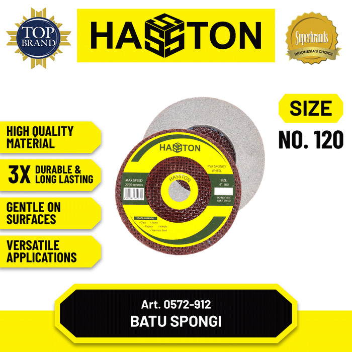 Hasston Batu PVA Sponge No. 120 / Polishing Wheel (0572-912)