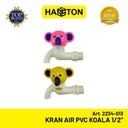 Hasston Kran Air PVC Kepala Ikan Mnfs 1/2'' / Keran Plastik (2234-014)